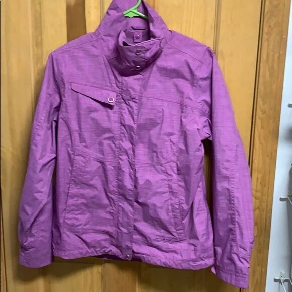 L.LBean purple fuchsia spring jacket - Picture 1 of 9